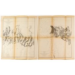 Two California Gold Rush Maps