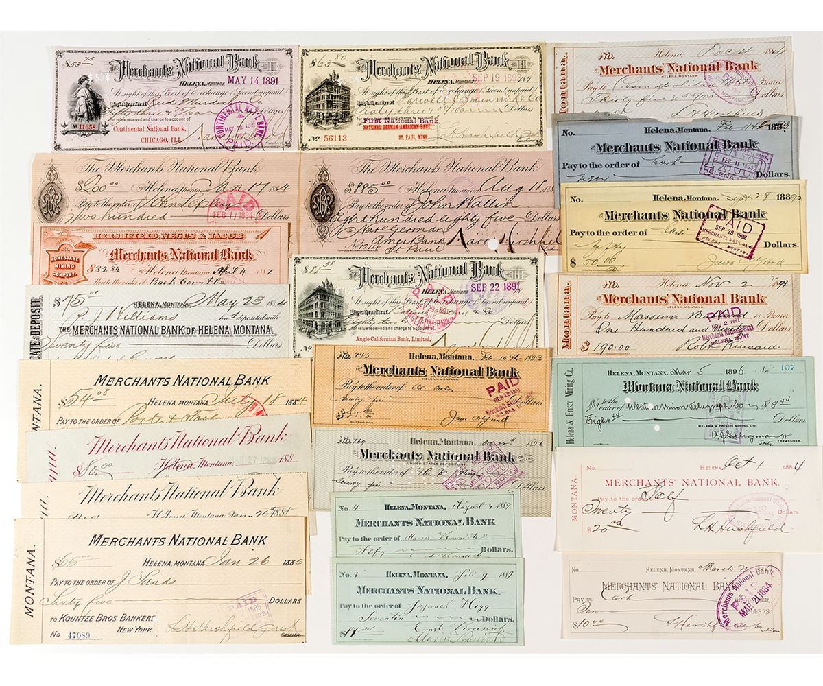 Merchants National Bank Check Collection