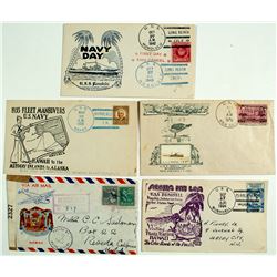 5 Hawaii Military Flight / Fleet Covers