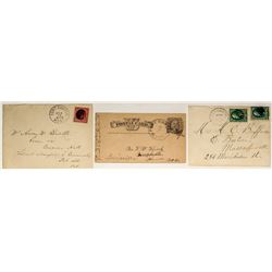 Three Fort Custer, Big Horn, Montana Covers