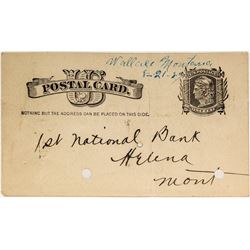 Manuscript Wallace, Missoula, Montana Cover