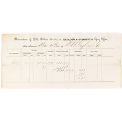 Memorandum of Gold Bullion