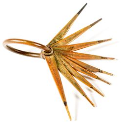 Original Touchstone Needles for assaying, RARE