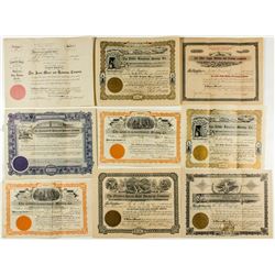 Colorado Mining Stock Certificates Group 2