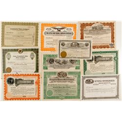 Later Esmeralda and Nye County Mining Stocks