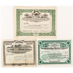 Oro Mining Stock Certificate Group