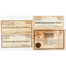 Four Kimberly Mining Stocks