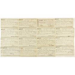 Gould & Curry Territorial Check Collection