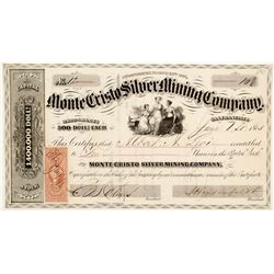 Monte Cristo Silver Mining Co. Stock 1