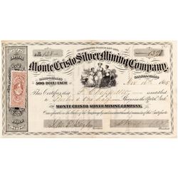 Monte Cristo Silver Mining Company Stock 2
