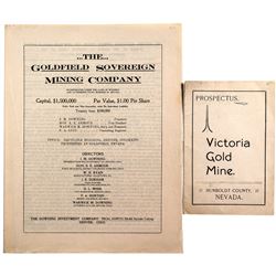Nevada Mining Prospectuses