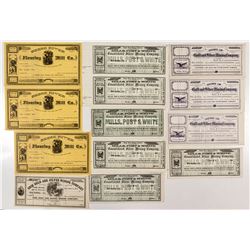 Unissued Nevada Mining Stocks