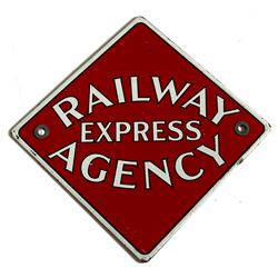 Railway Express Agency Metal Sign
