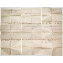 Virginia City & Alder Express Way Bills