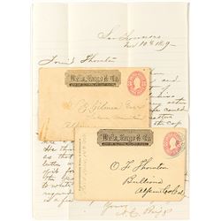 Well Fargo & Co. Express Covers and Letter