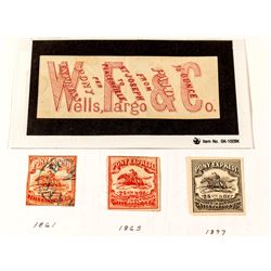 Wells Fargo & Co. Label and Stamps