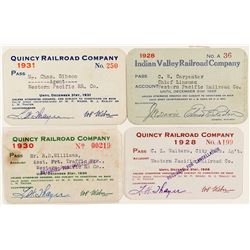 Quincy Area Railroad Passes