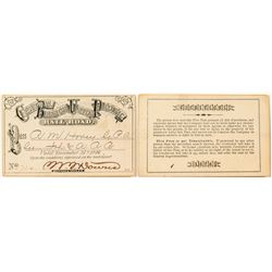 Central Branch Union Pacific Railroad Pass