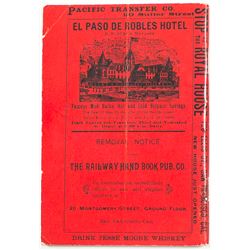 Railway Hand Book Directory