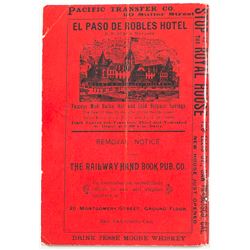 Railway Hand Book Directory