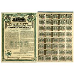 Yosemite Short Line Railway Company Gold Bond