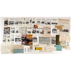 Northern California Rail Ephemera