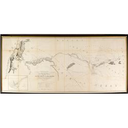 Map of the Southwest U.S. in 1853