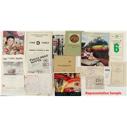 Misc. American Railroad Ephemera