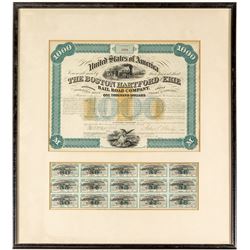 The Boston Hartford and Erie RR Bond