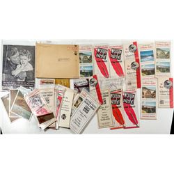 Western Pacific Railroad Ephemera