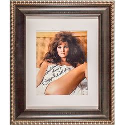 Raquel Welch Wearing a Sheet