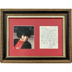 Ruth Brown Autograph