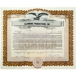 Billy Rose Stock Certificate