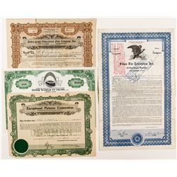 Television Related Stock Certificates