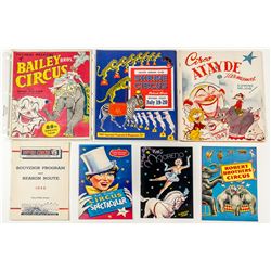 Circus Program Archive