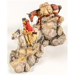 Signed Don Polland Porcelain Sculpture