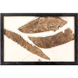 Large Native American spearheads: Lot 5
