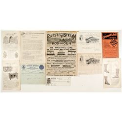 Firearms and Cutlery Ephemera