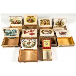 Assorted Cigar Box Collection