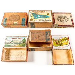 Cigar Boxes With Places on Them