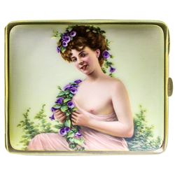 Silver Brothel Cigarette Case