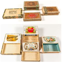 Flowers, Fruit, and Flavor Cigar Boxes