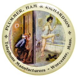 Plummer, Ham & Richardson Advertising Mirror