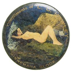 L. C. Hawley Advertising Mirror