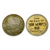 Image 1 : Poor Henry's Bar, Clinton, Montana advertising mirror.