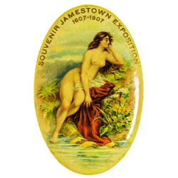 Jamestown Exposition Souvenir Mirror
