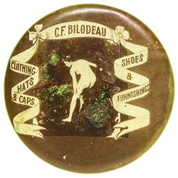 C. F. Bilodeau Advertising Mirror