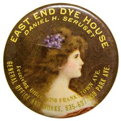 East End Dye House Advertising Mirror
