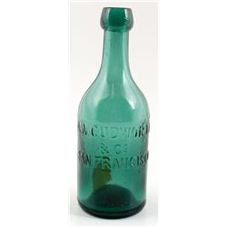 Cudworth Green Soda Bottle, Bottle 4