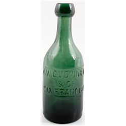 Cudworth Green Soda Bottle, Bottle 3